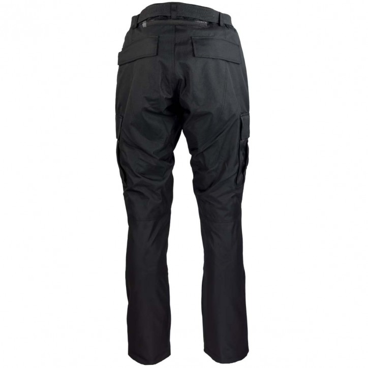 Roleff RO17000 - M89 Textil-Motorradhose, schwarz mit Koppel & Protektoren Top Angebot