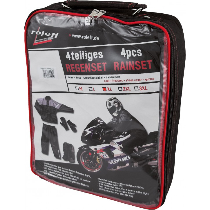 Roleff RO1005 - Vierteiliges Regenset Wochenangebot