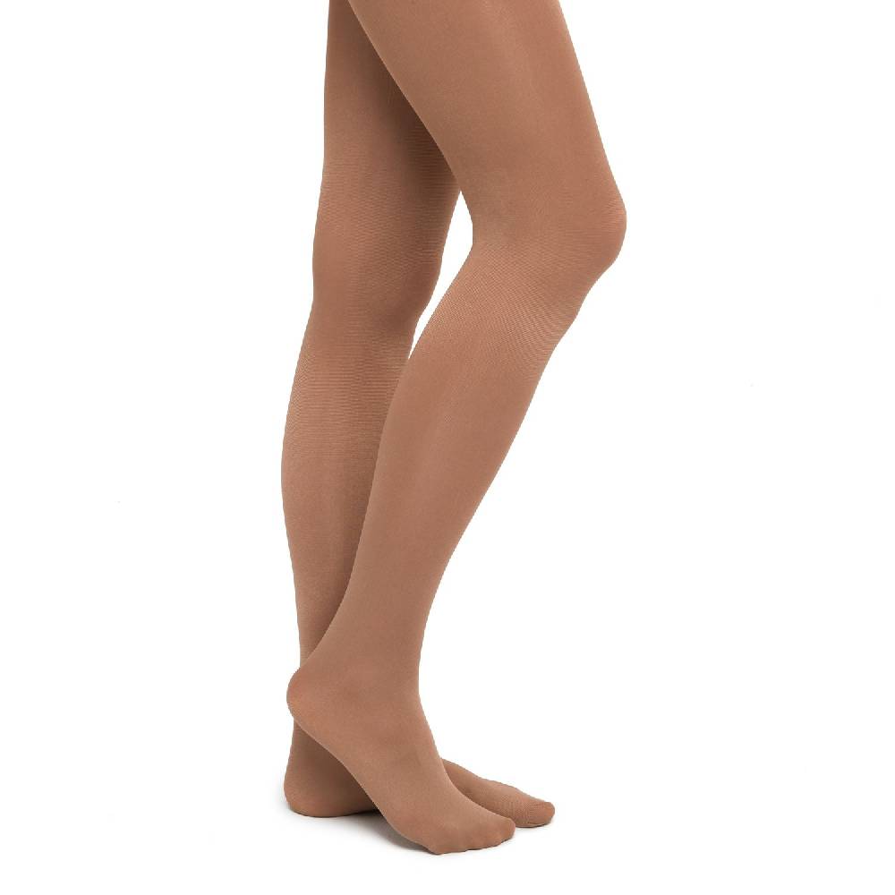 Rumpf Glanzstrumpfhose ohne Zwickel "Stella" 124