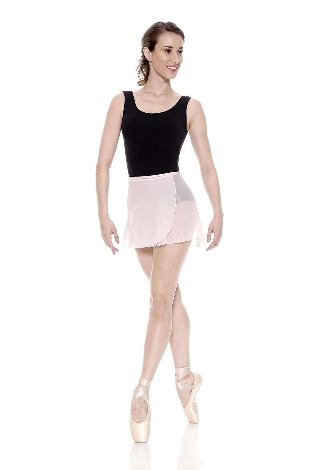 Rumpf Damen Ballett Wickelröckchen E-8130 Kostenloser Versand international