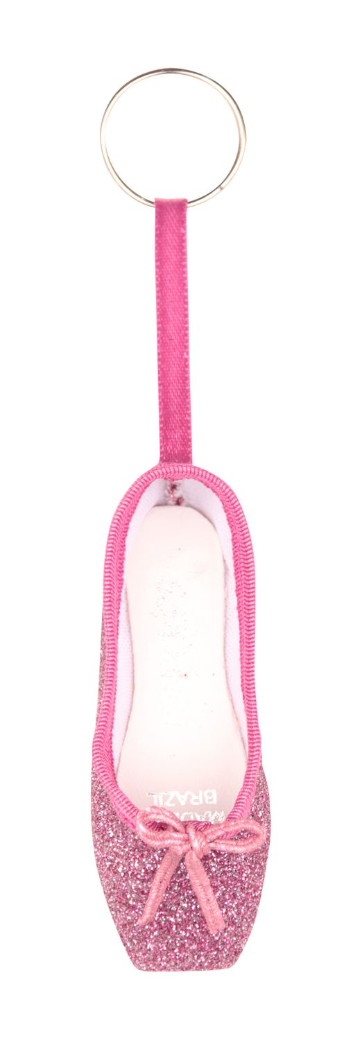 Rumpf So Danca KCE01G Mini-Spitzenschuh-Schlüsselanhänger glitter