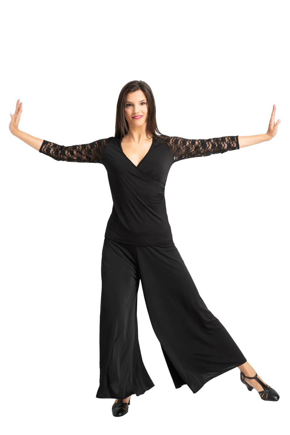 Rumpf Damen Ballroom Shirt LUBIANA RU5740