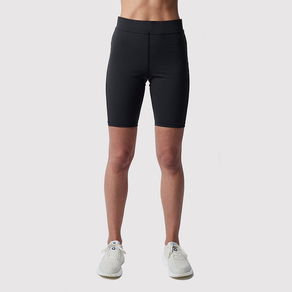 Runamics Kurze Lauftights Damen, schwarz, mit Tasche Nur für heute