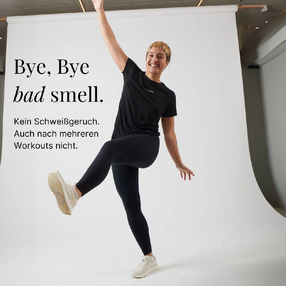 Runamics Superlight Merino Laufshirt Damen, schwarz Nur noch ein Tag übrig