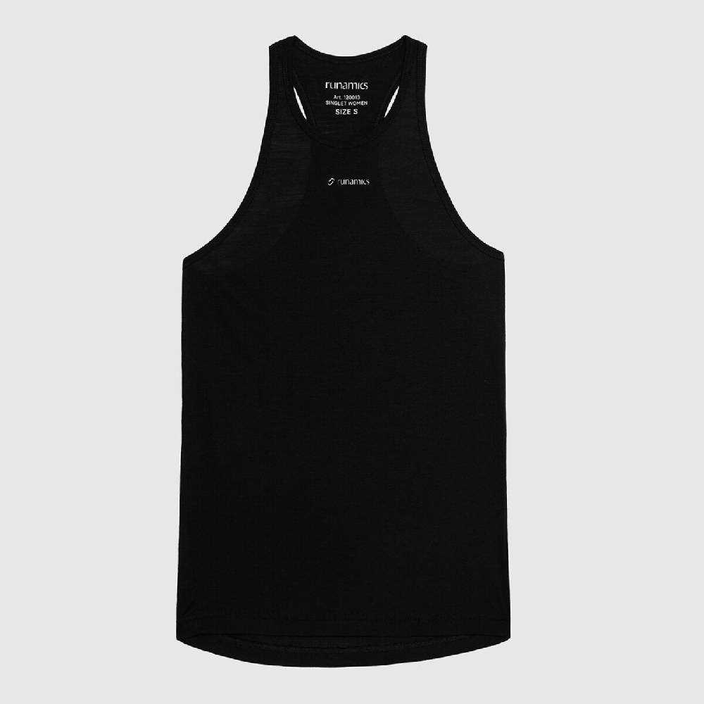 Runamics Superlight Merino Tanktop Damen, schwarz Riesige Rabatte