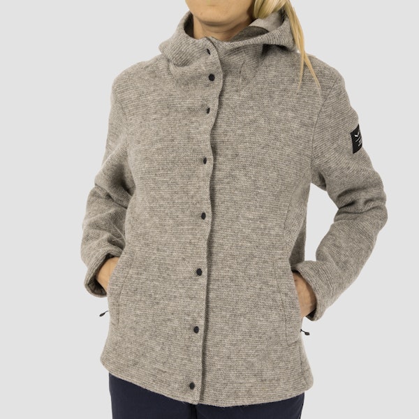 Salewa Sarner Undyed Wool Kapuzenjacke Damen Preisnachlass