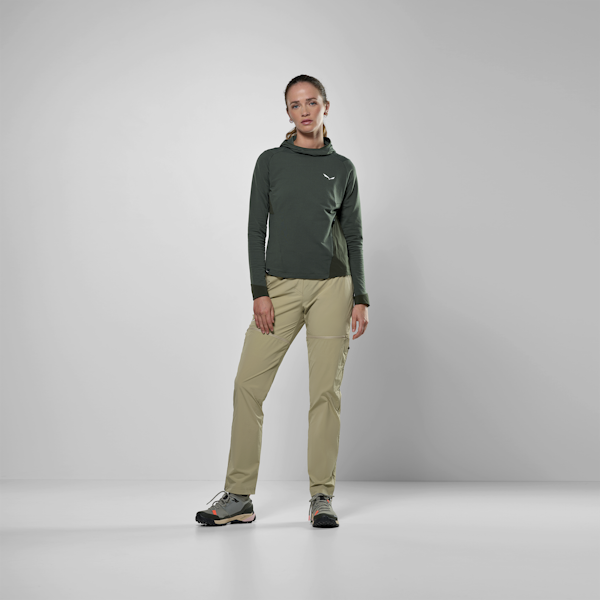 Salewa Puez Merino Durastretch Kapuzenpulli Damen Vatertagsangebot