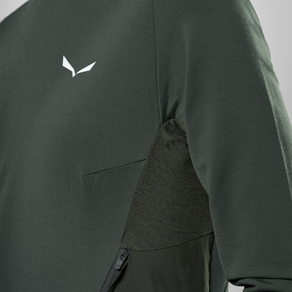 Salewa Puez Merino Durastretch Kapuzenpulli Damen Vatertagsangebot