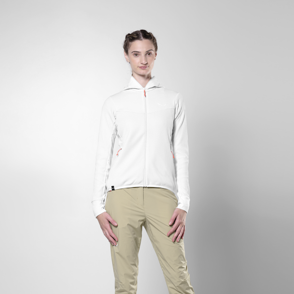 Salewa Puez Waffle Hybrid Polarlite Kapuzenjacke Damen