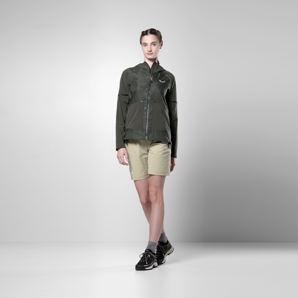 Salewa Puez Hemp Durastretch Hybrid 2 in 1 Jacke Damen Neueste Mode