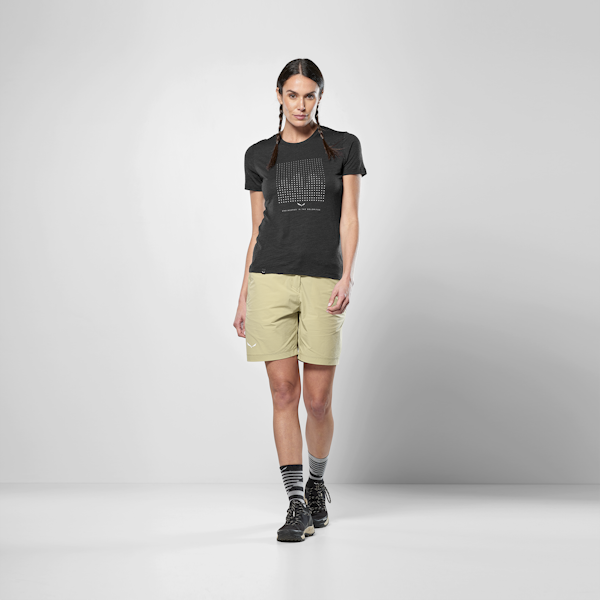 Salewa Eagle Dotted Mountain Trainer Merino T-Shirt Damen Riesige Ersparnisse