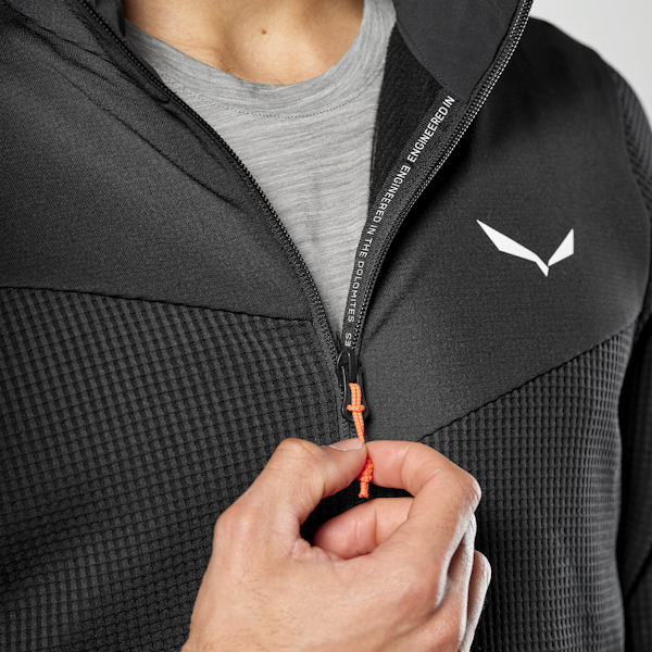 Salewa Puez Waffle Hybrid Polarlite Kapuzenjacke Herren Auslauf