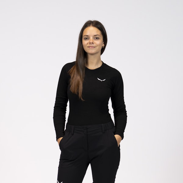 Salewa Badia Alpine Merino Langarm Shirt Damen