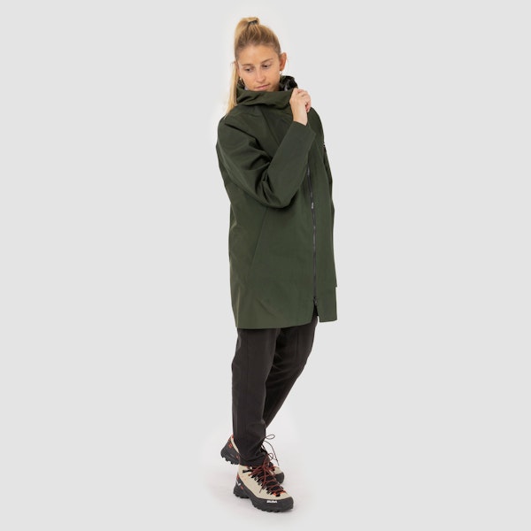 Salewa Fanes 3 Layers Powertex Hemp 2 In 1 Parka Damen Schlussverkauf