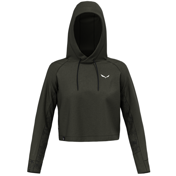 Salewa Lavaredo Hemp Cropped Kapuzenpulli Damen