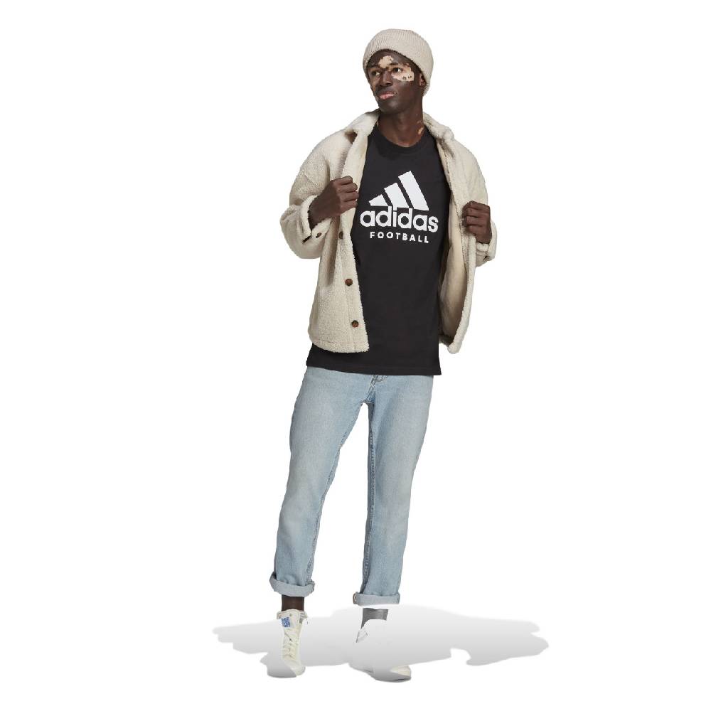 Saller adidas Football Logo T-Shirt Limitierter Zeitrabatt
