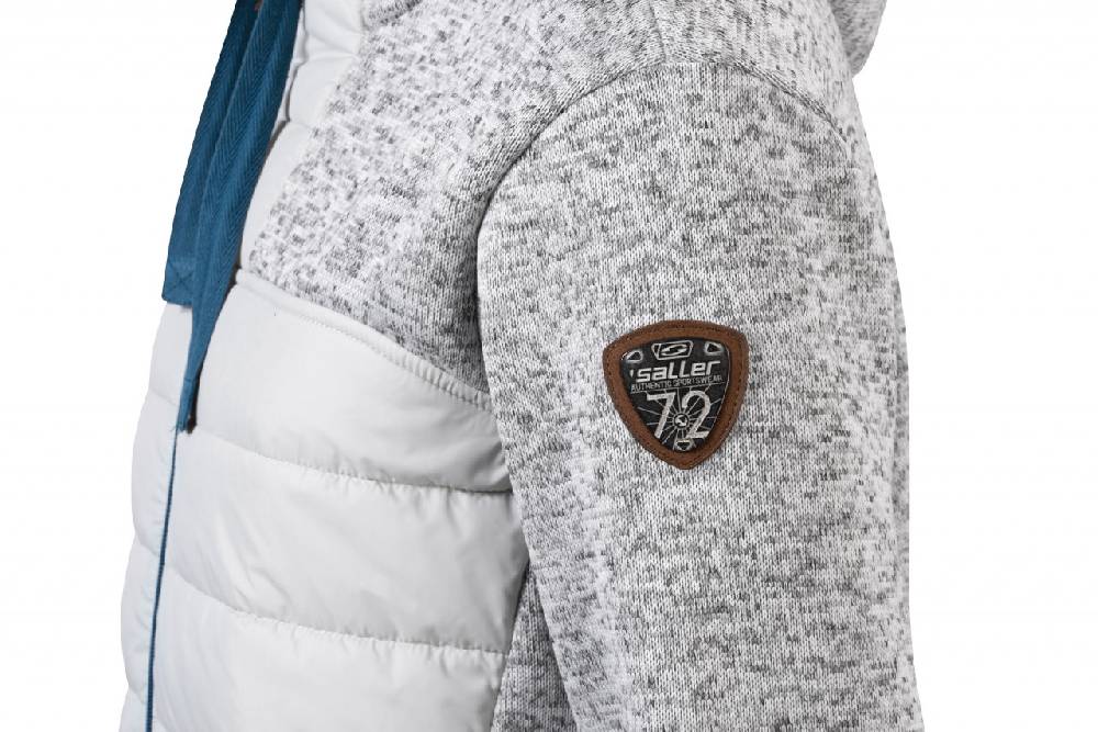 Saller Strickjacke mit Kapuze Jubiläumsangebot