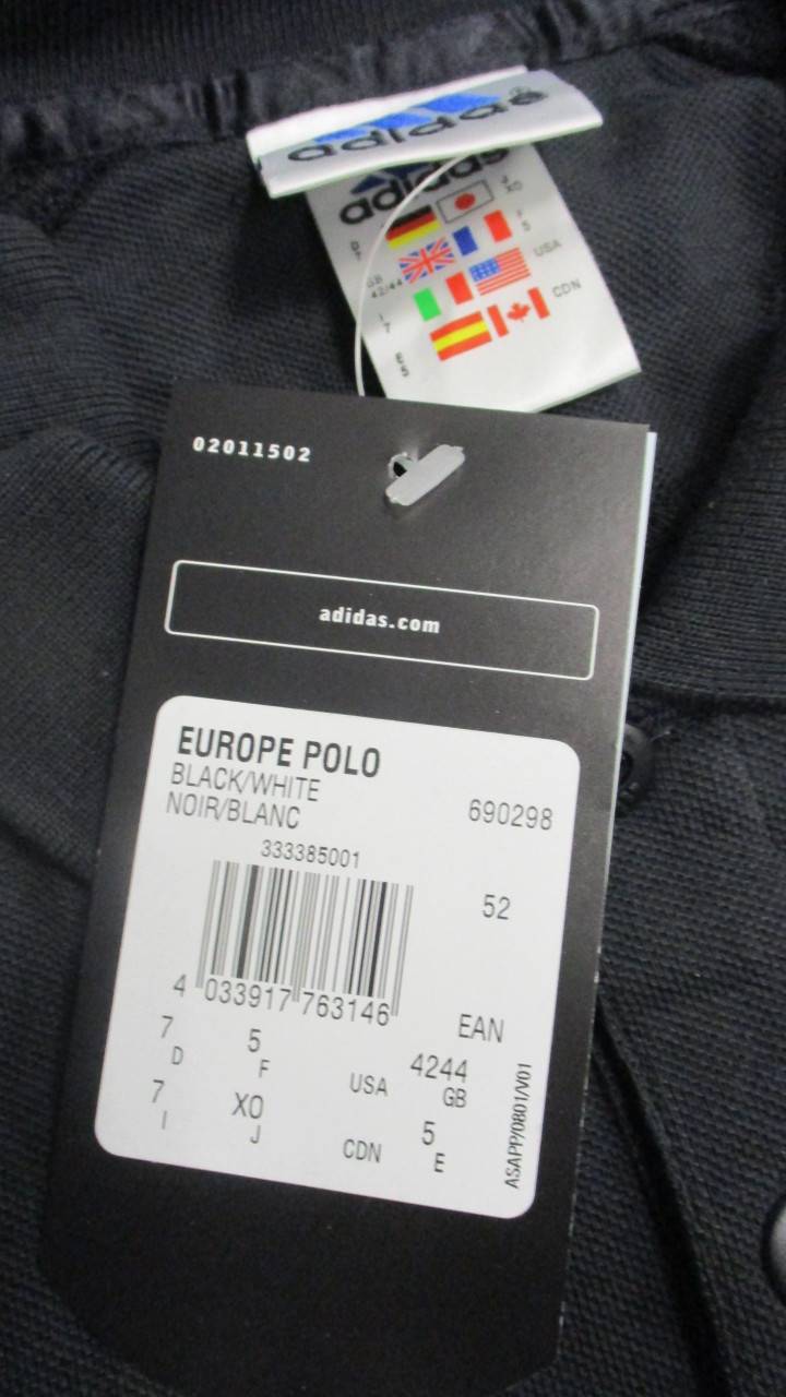 Saller Adidas Retro Poloshirt Europe im Angebot
