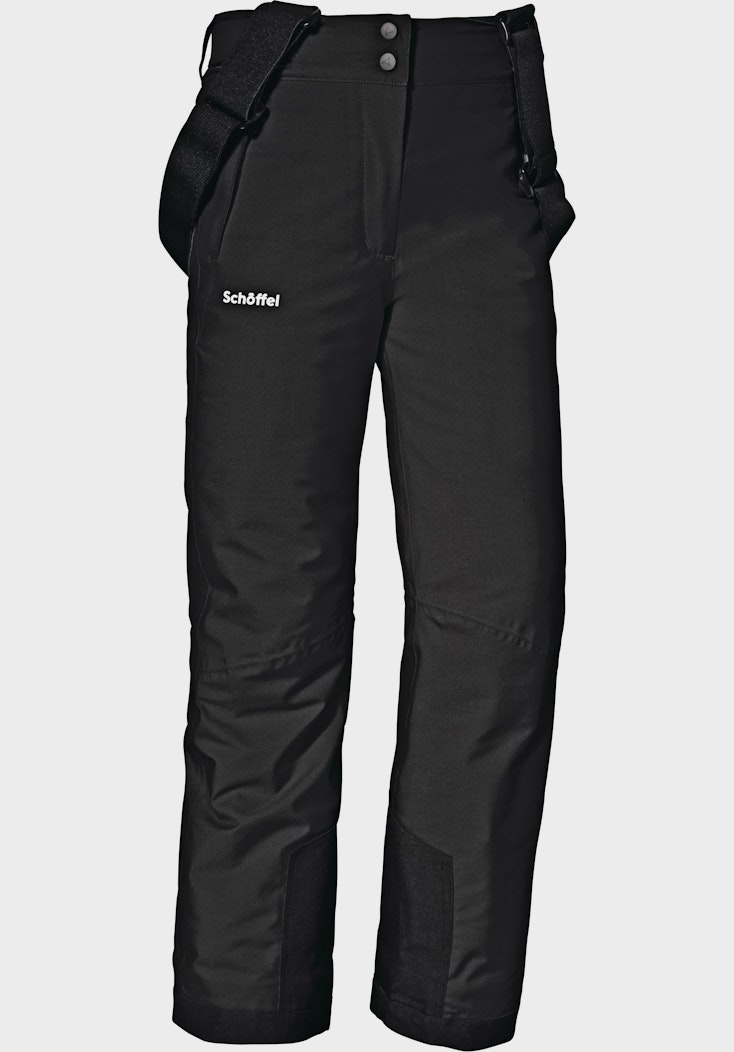 Schöffel Warme Skihose mit elastischen Hosenträgern Tiefpreis
