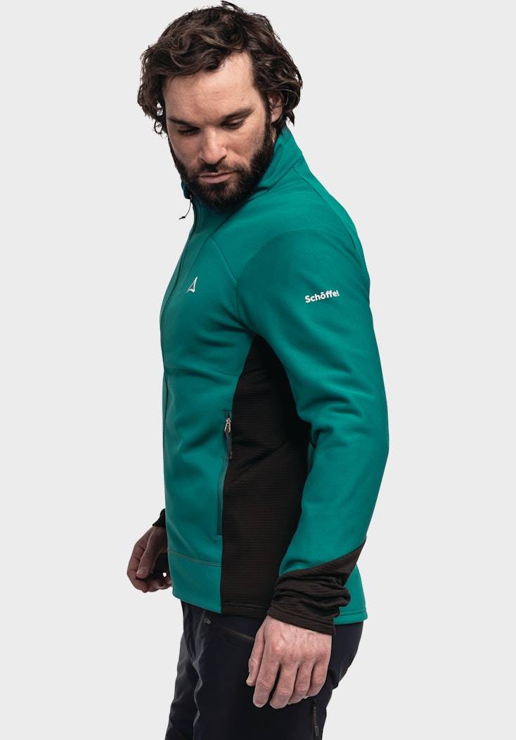 Schöffel Warme Fleece Jacke mit High-Reach Ärmel zollfrei