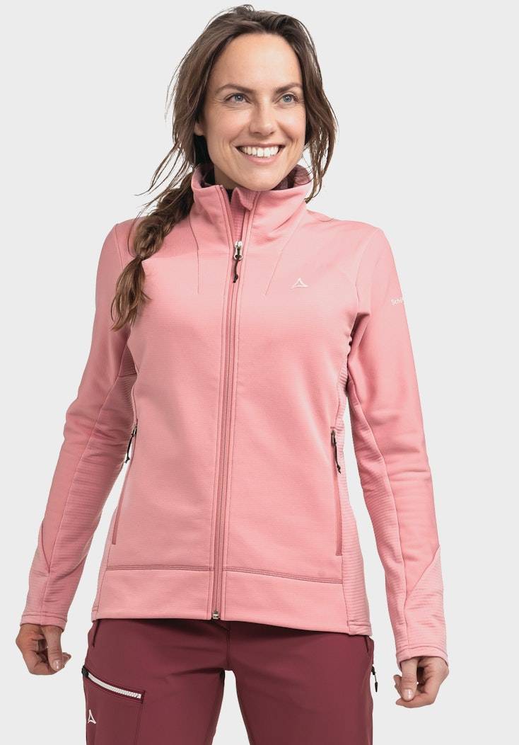 Schöffel Warme Fleece Jacke mit High-Reach Ärmel