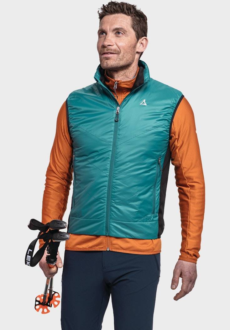 Schöffel Winddichte Hybridweste zum Wandern