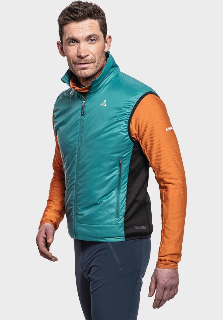 Schöffel Winddichte Hybridweste zum Wandern Black Friday Preise