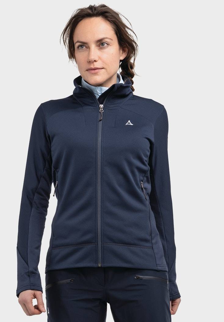 Schöffel Warme Fleece Jacke mit High-Reach Ärmel