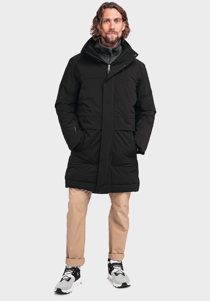 Schöffel Wasserdichter, urbaner Daunenparka Discount Store für neue Produkte