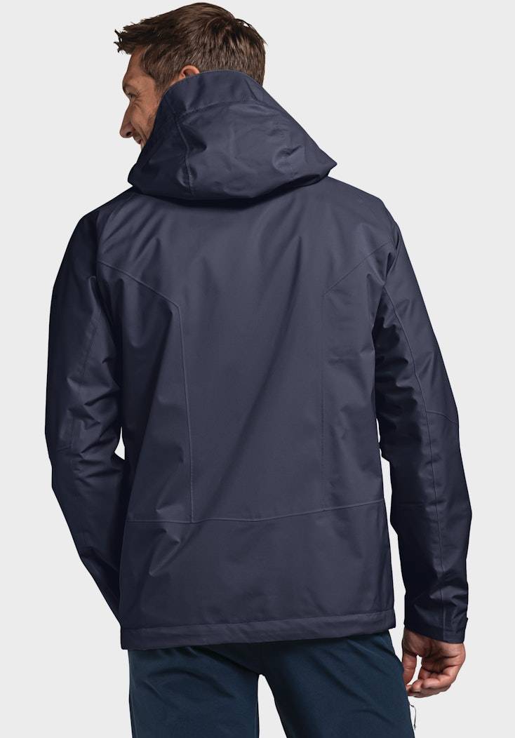 Schöffel Elastische Regenjacke mit Pack-Away Tasche Speichern exportieren