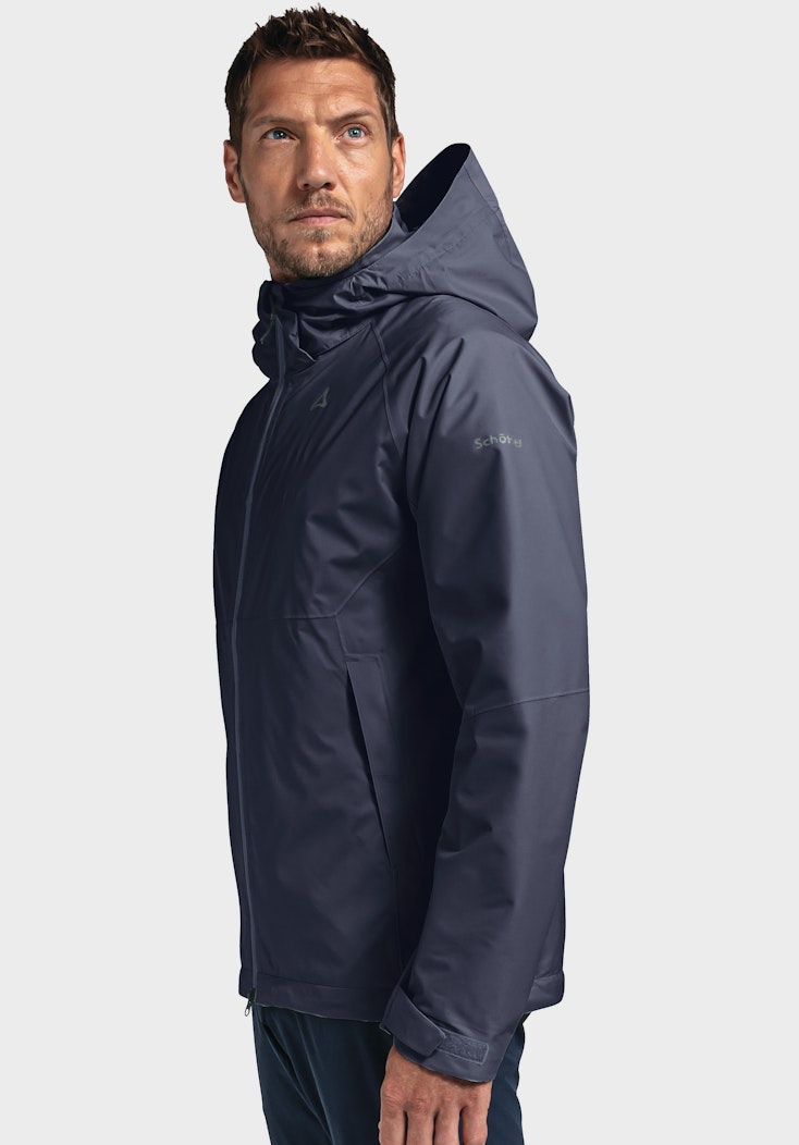 Schöffel Elastische Regenjacke mit Pack-Away Tasche Speichern exportieren