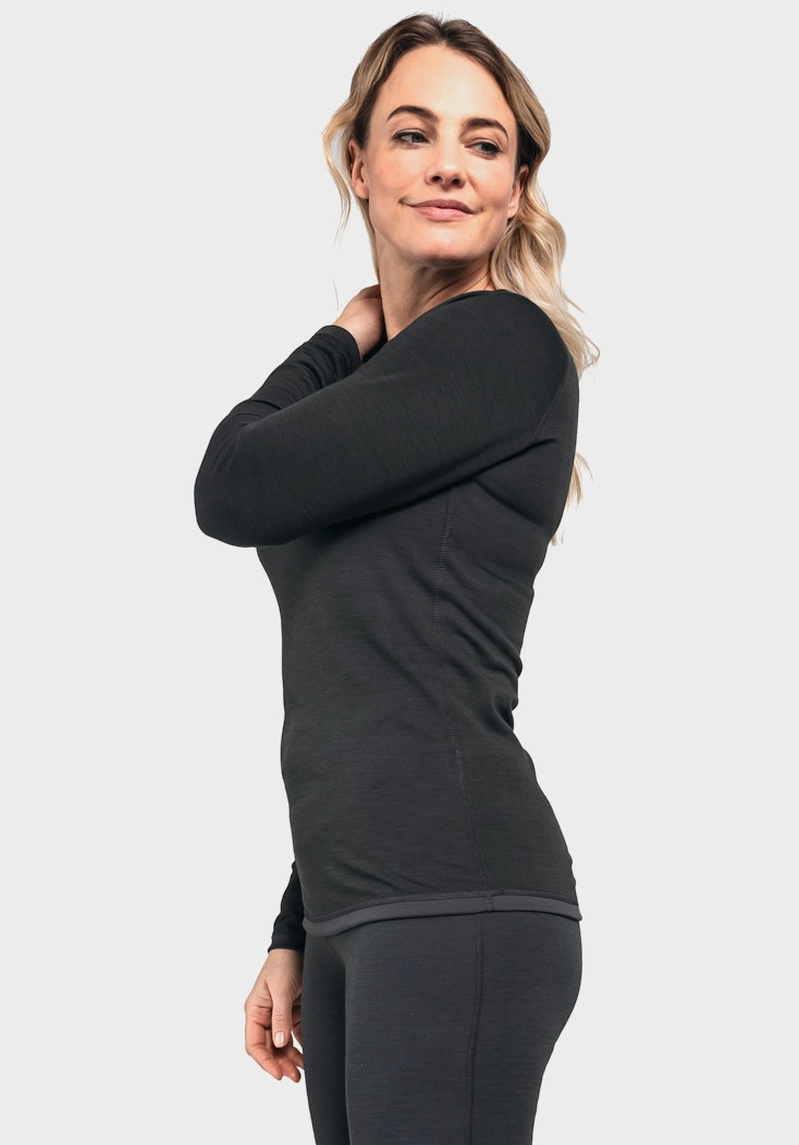 Schöffel Funktionales Longsleeve mit Merinowolle Limitierter Zeitrabatt