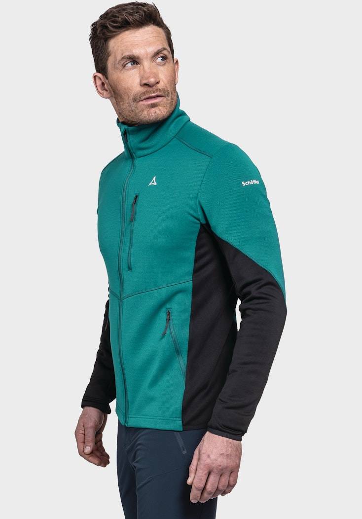 Schöffel Sportive Fleece-Jacke aus Materialmix Blitzverkäufe