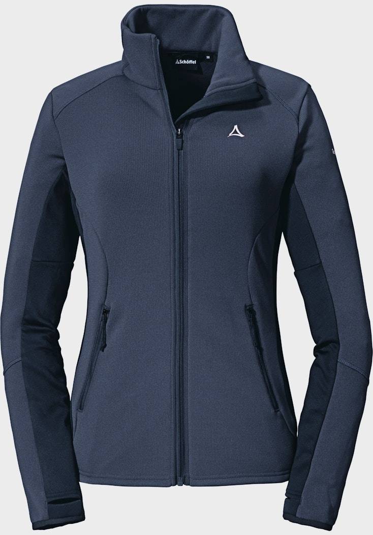 Schöffel Sportive Fleece-Jacke aus Materialmix Jubiläumsangebot