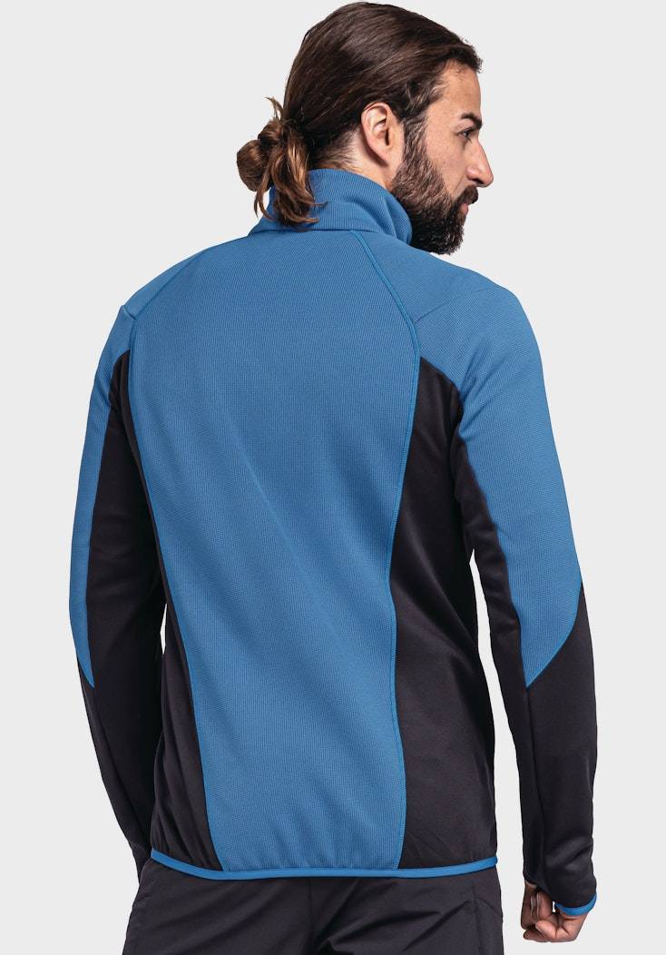 Schöffel Sportive Fleece-Jacke aus Materialmix Outlet
