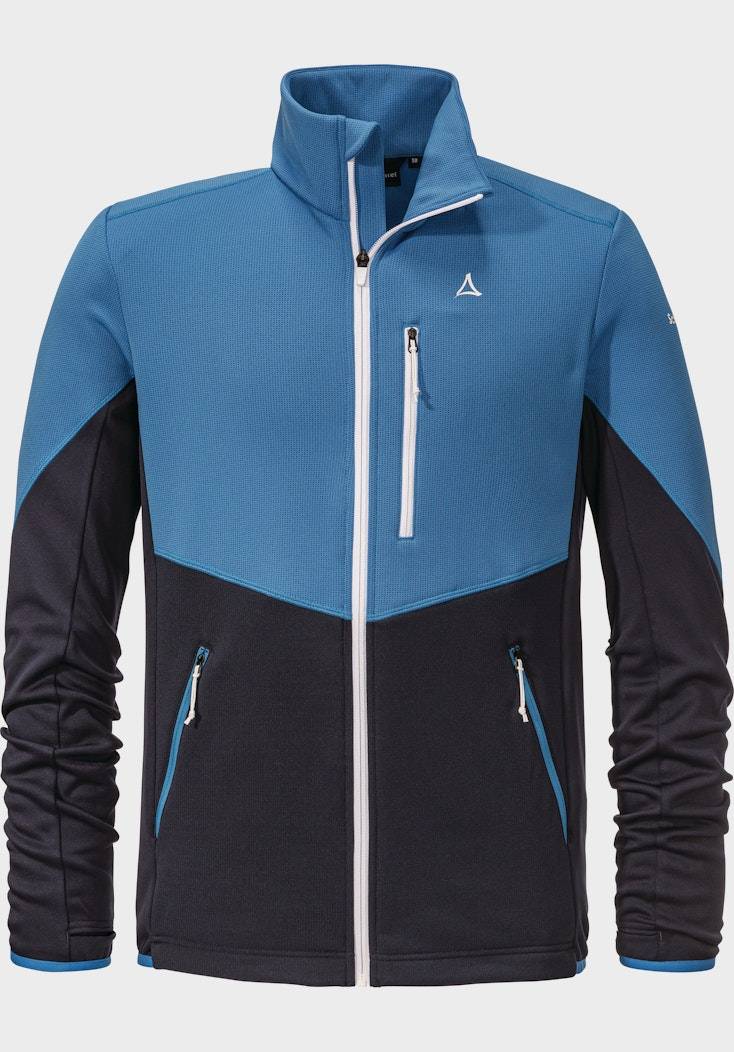 Schöffel Sportive Fleece-Jacke aus Materialmix Outlet