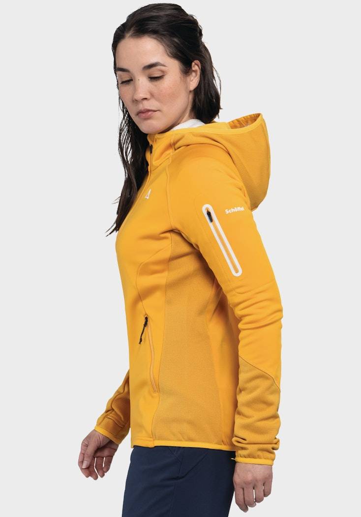 Schöffel Sportiver Fleece-Hoody aus Materialmix Online Shopping