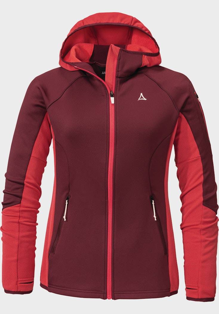 Schöffel Sportiver Fleece-Hoody aus Materialmix Exklusivangebot