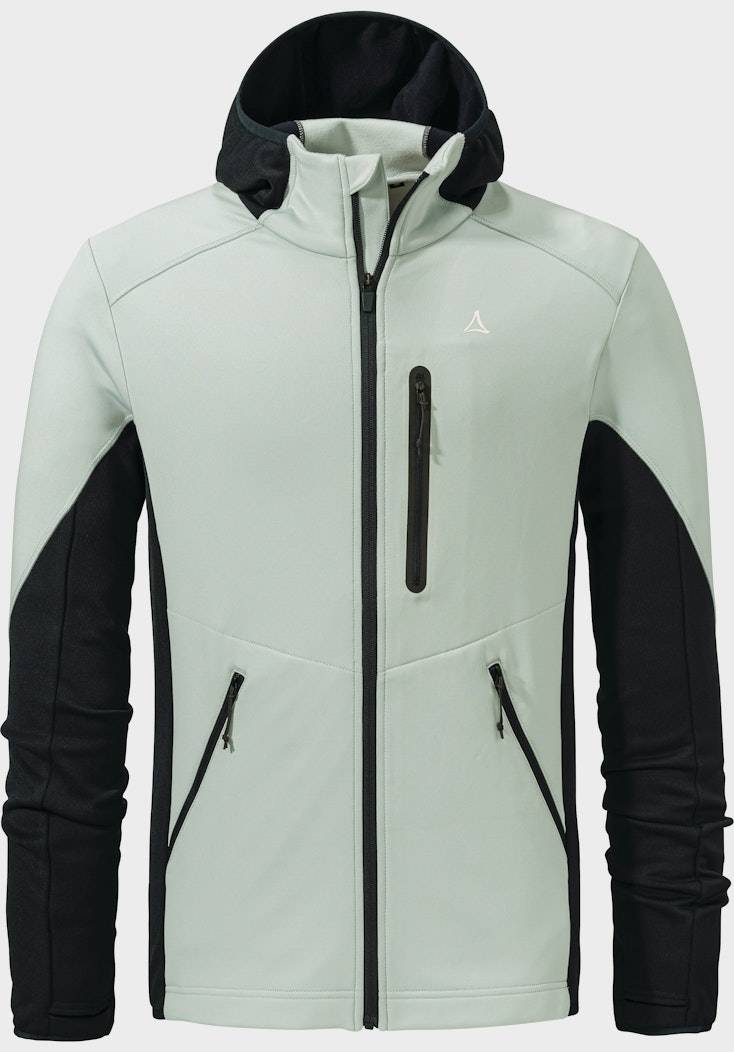 Schöffel Sportiver Fleece-Hoody aus Materialmix Kostenloser Versand international