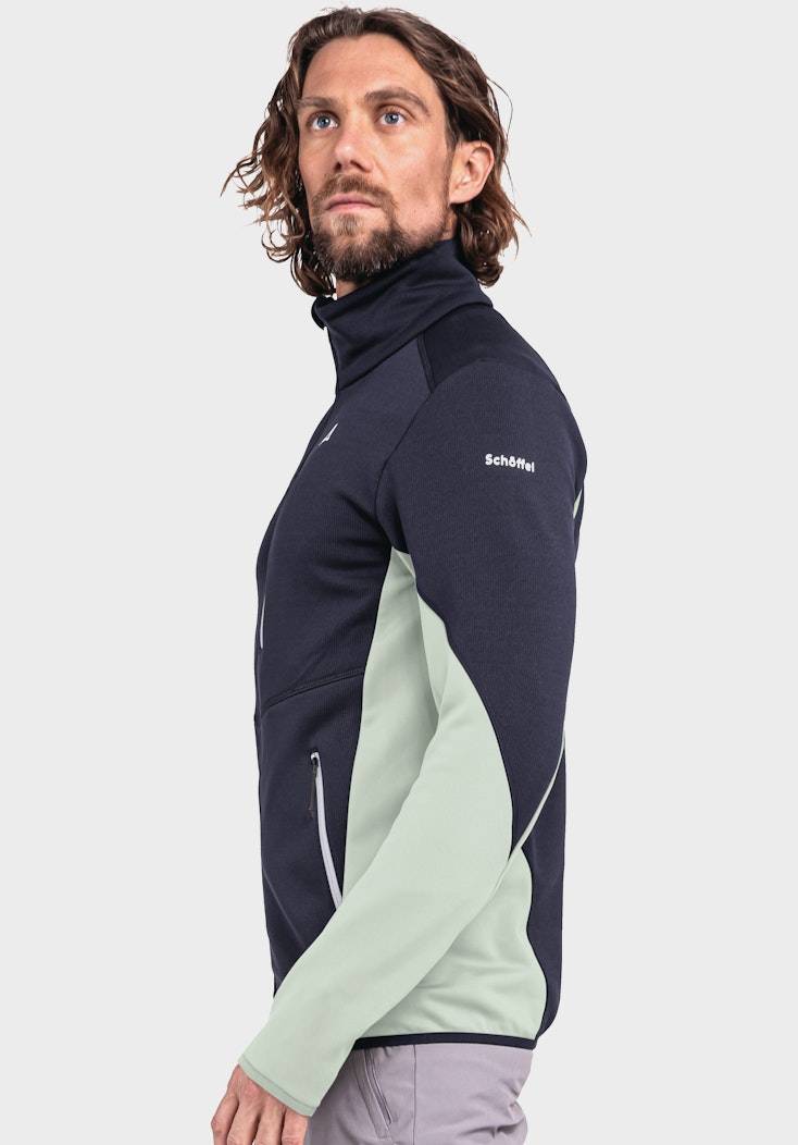 Schöffel Sportive Fleece-Jacke aus Materialmix Begrenzt auf 3 Tage