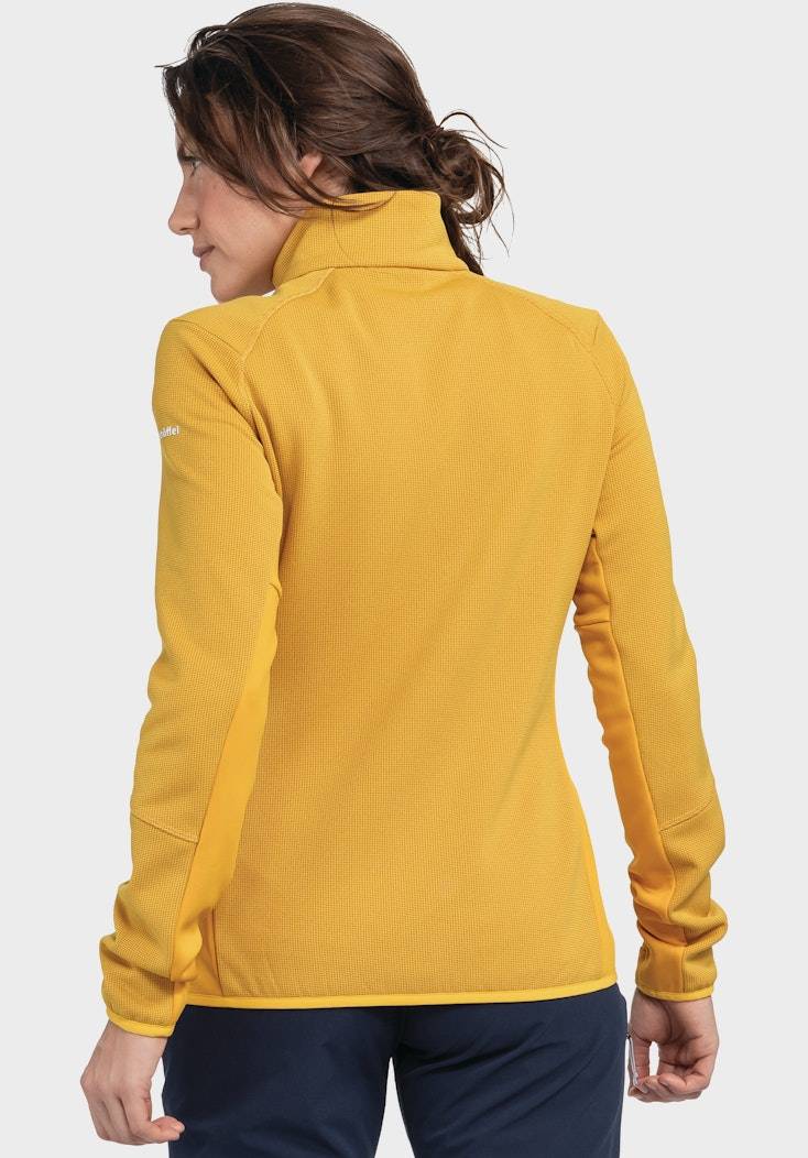 Schöffel Sportive Fleece-Jacke aus Materialmix Großer Ausverkauf