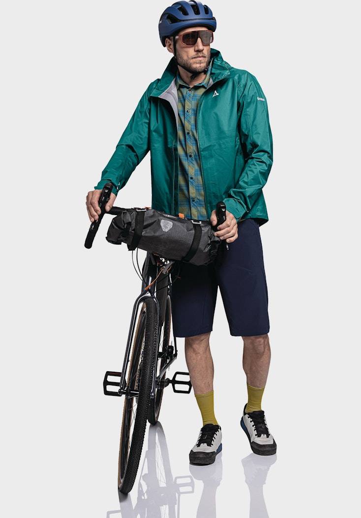 Schöffel Wasserdichte & atmungsaktive Bikejacke Riesige Ersparnisse