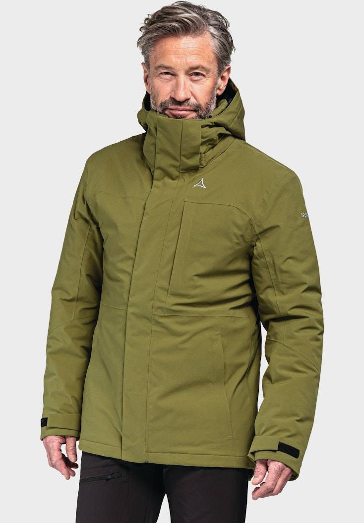 Schöffel Wasserdichte Jacke mit Innenwattierung Begrenzte Freigabe