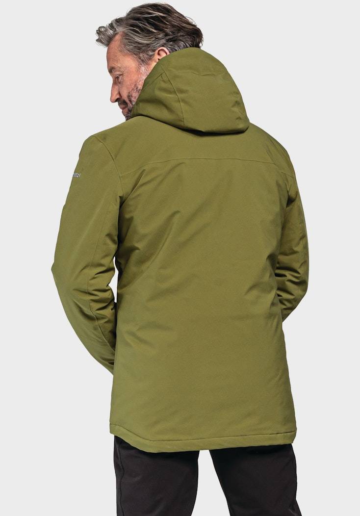 Schöffel Wasserdichte Jacke mit Innenwattierung Begrenzte Freigabe