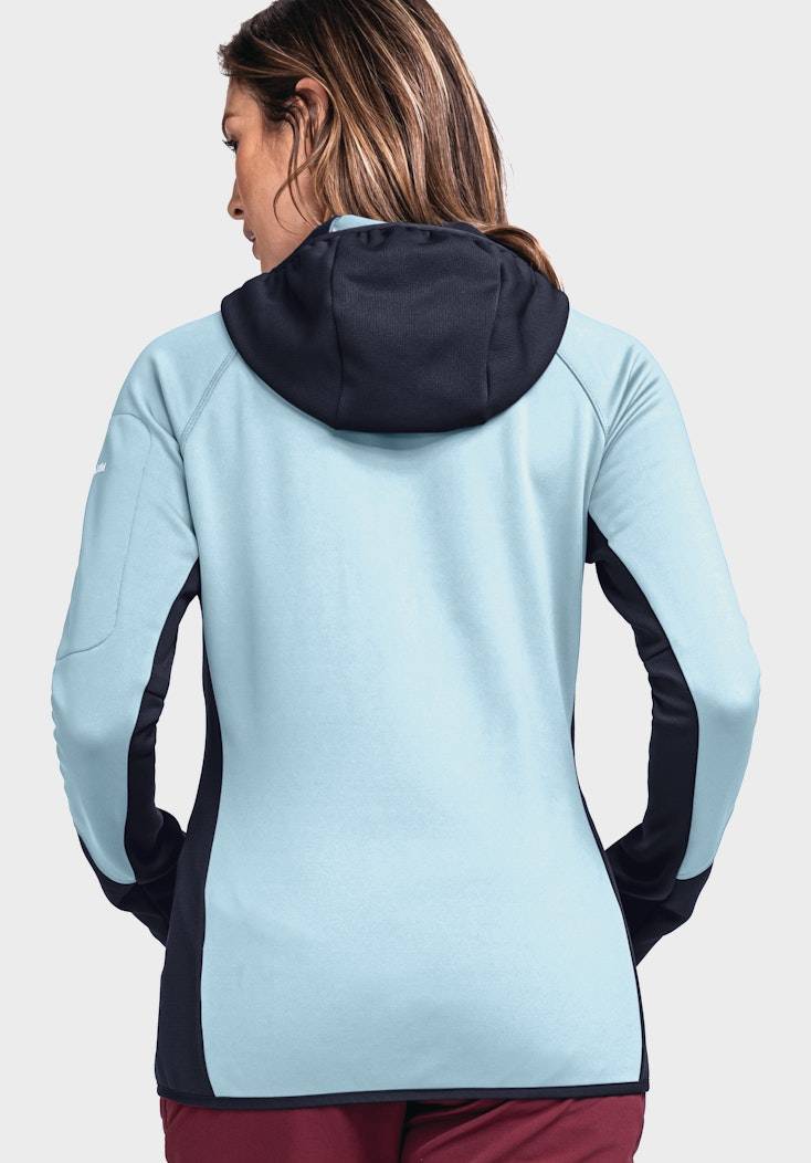 Schöffel Sportiver Fleece-Hoody aus Materialmix Letzter Tag