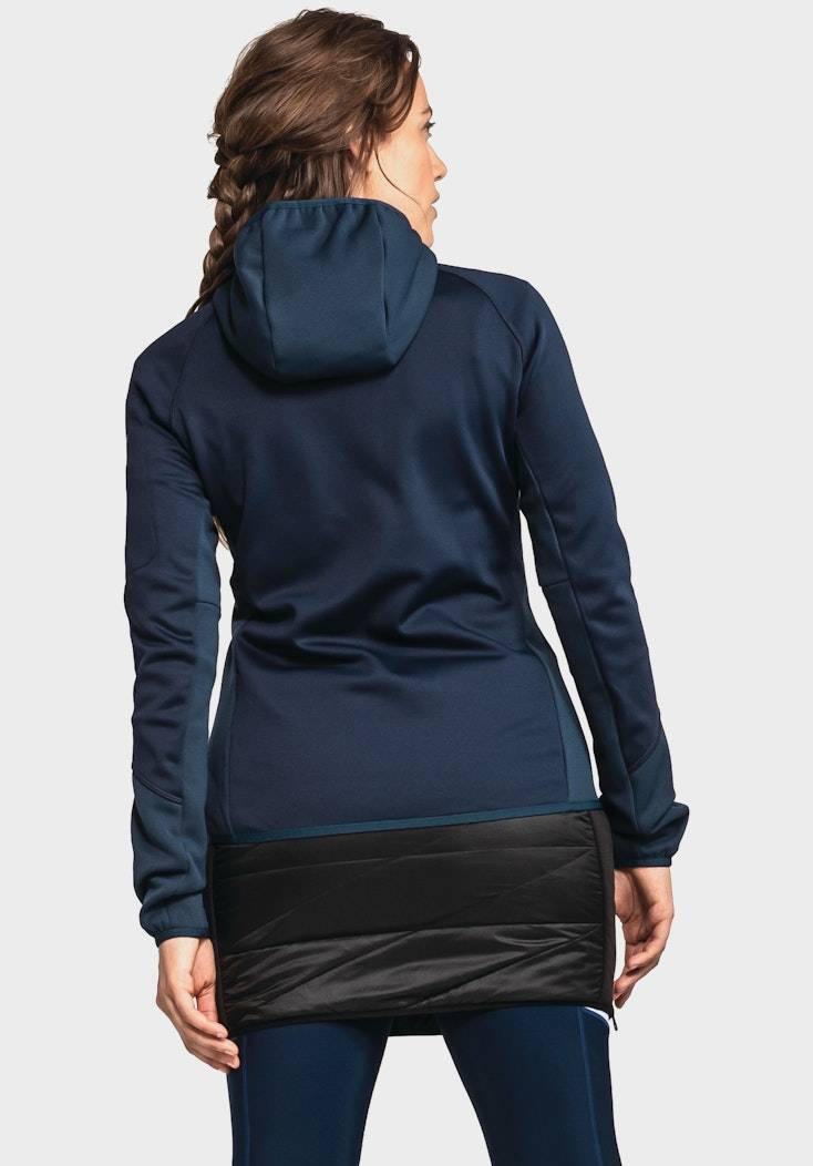 Schöffel Sportiver Fleece-Hoody aus Materialmix Zeitbegrenzte Promotion