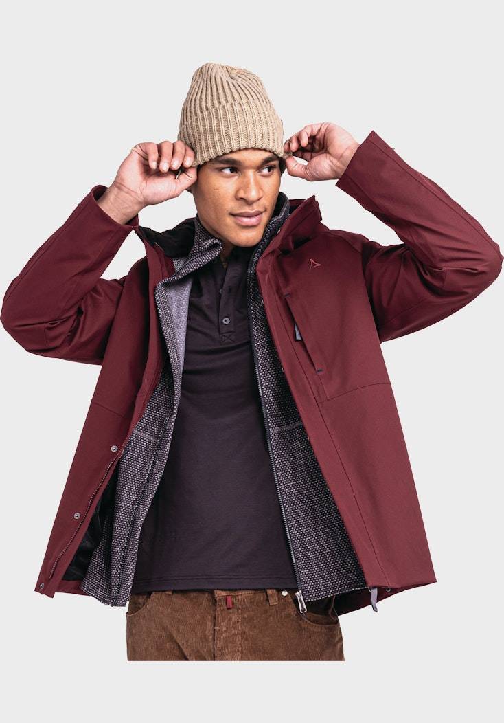 Schöffel Warme ZipIn! Jacke mit Smartphone-Tasche Neueste Mode