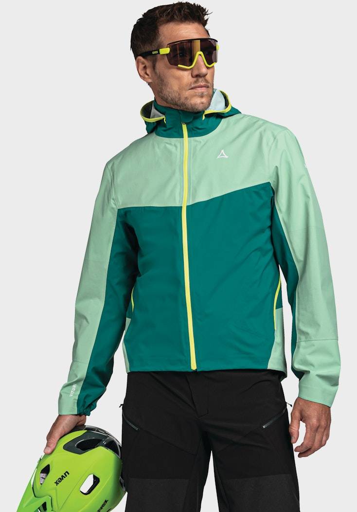 Schöffel Regenjacke mit optimaler Bike Ventilation Zeitlich begrenztes Angebot