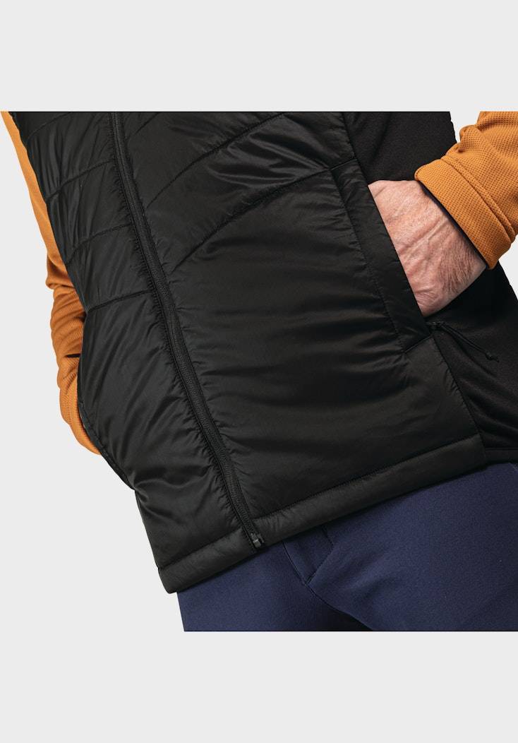 Schöffel Hybrid Weste mit recycelter Wattierung Im Verkauf