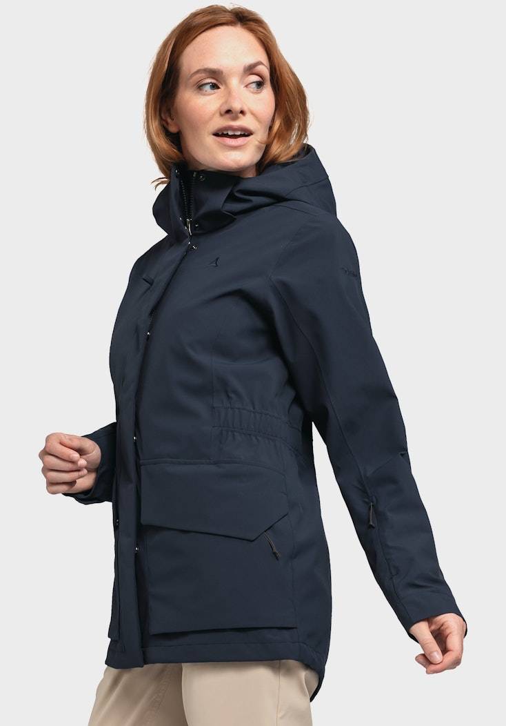 Schöffel Wasserdichte Jacke im Casual Look Großer Ausverkauf